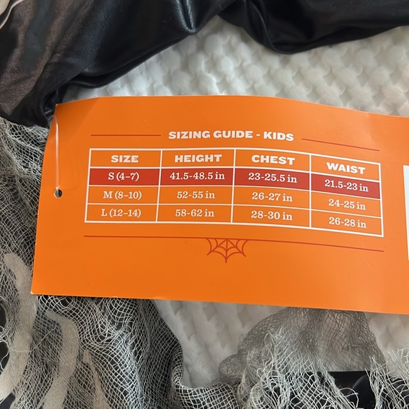 Hyde& Eek Girls Mystic Bones Skeleton Print Dress Size S (4-7) Halloween Costume - Picture 5 of 5